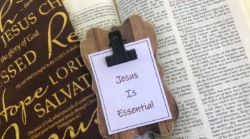 Jesus Is Essential